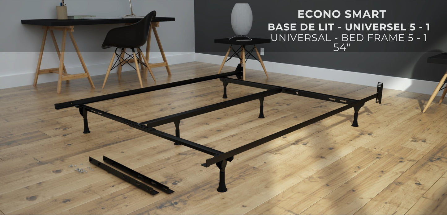 5-in-1 Universal Metal Bed Frame $80 OFF Local Product ❤️ Made in Canada