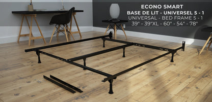5-in-1 Universal Metal Bed Frame $80 OFF Local Product ❤️ Made in Canada