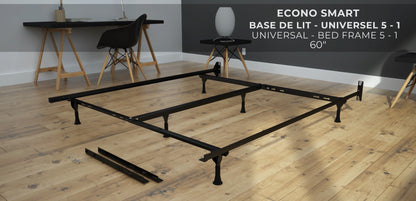 5-in-1 Universal Metal Bed Frame $80 OFF Local Product ❤️ Made in Canada