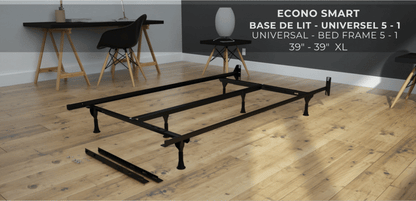 5-in-1 Universal Metal Bed Frame $80 OFF Local Product ❤️ Made in Canada