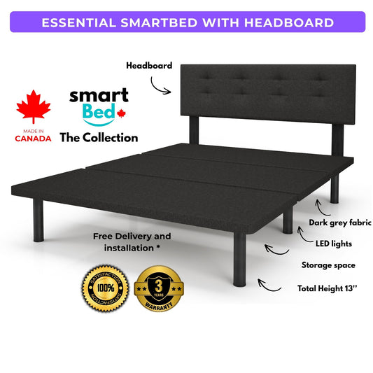 Essential SmartBed with headboard