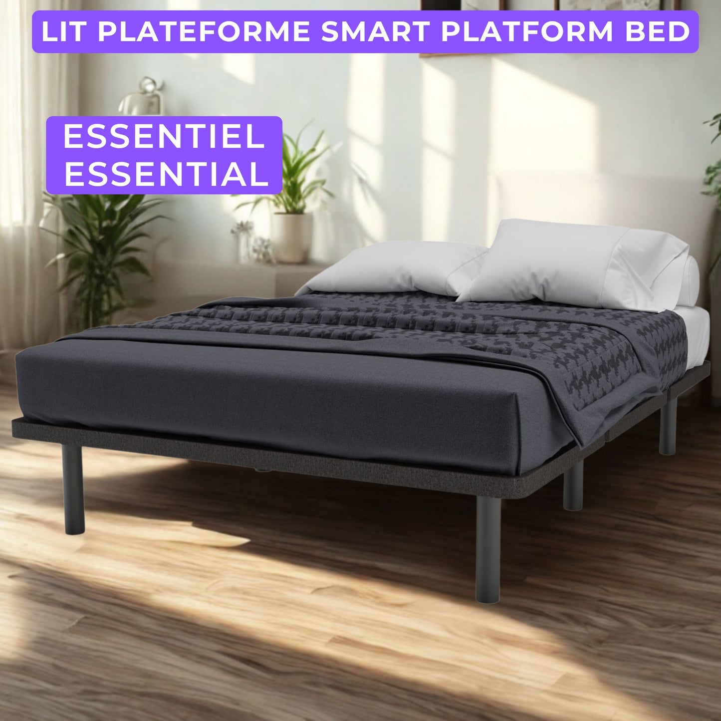 Essential Smart Bed $100 OFF Local Product ❤️ Made in Canada