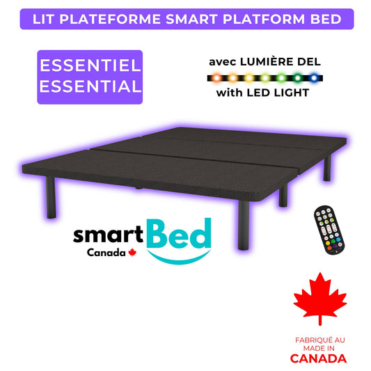 Essential Smart Bed $100 OFF Local Product ❤️ Made in Canada
