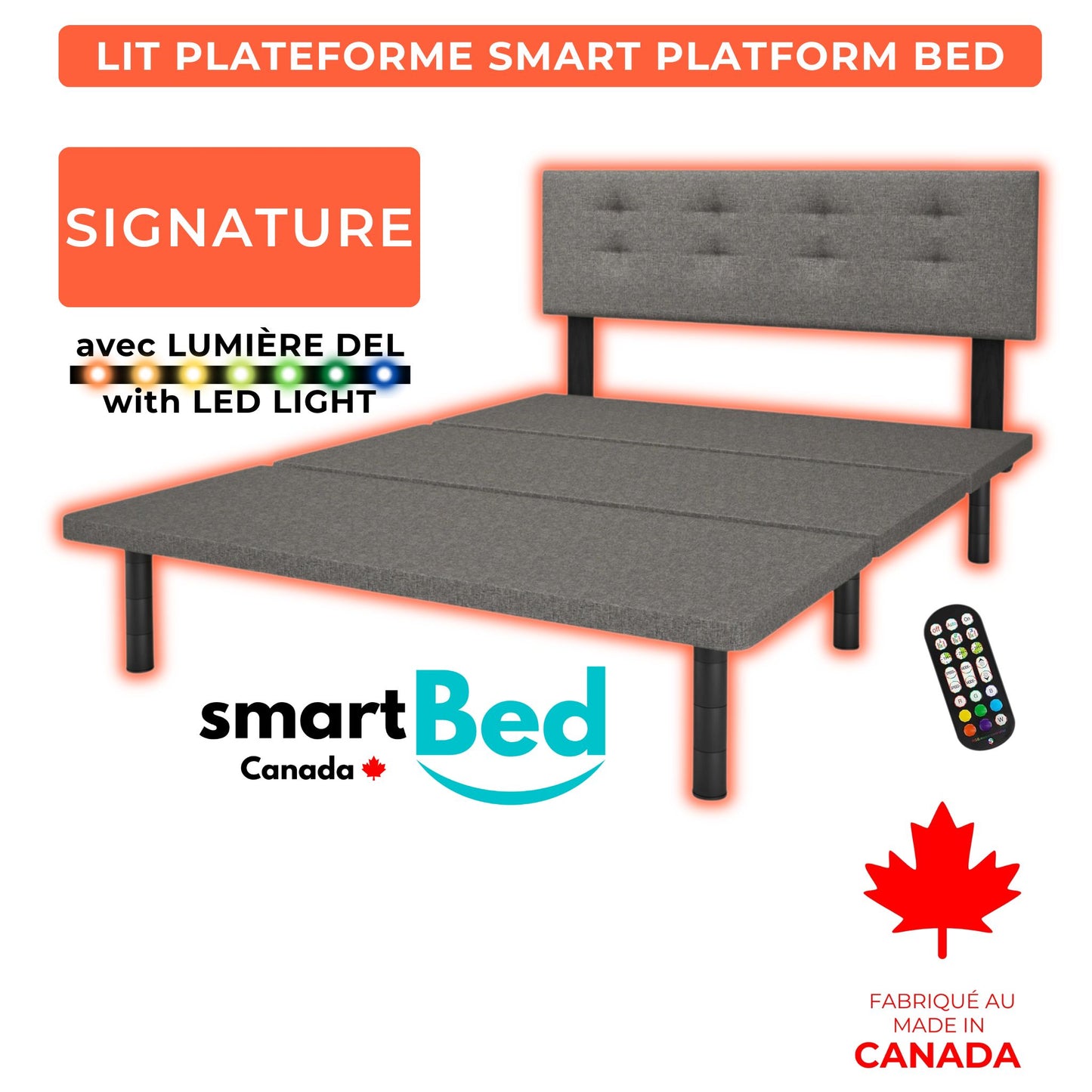 Signature Smart Bed $100 OFF Local Product ❤️ Made in Canada